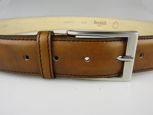 Berwick Belt Tan Burnished 34 inch waist